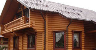 Строительство дома из оцилиндрованного бревна в Кандалакше - от 136032 рублей